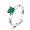 Bague Ringen 1 oder 2 CT Princess Cut Moissanite Solitaire Ring für Frauen Farblos Hohe Qualität 100% S925 Sterling Silber Band GRA