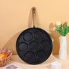 4/7 Hole Egg Frying Pan Round Egg Cooker Multi-functional Breakfast Egg Pan  Induction Cook-top