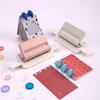 Portable 4 Holes Punch Punching Machine Paper Punch Paper Puncher Manual Hole Punch Desktop Hole Puncher