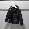 2025 Boy Girl Outerwear Teen Hooded Cotton Padded Tops Teenager Light Clothes Children Korean Puffer Jacket Zipper Warm Snowsuit