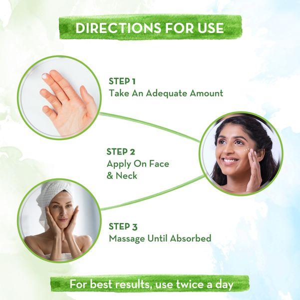 Mamaearth Anti-Pollution Daily Face Cream For Glowing Skin & UV Protection 80ml | Oil-Free Moisturizer For Dry Oily Skin Types