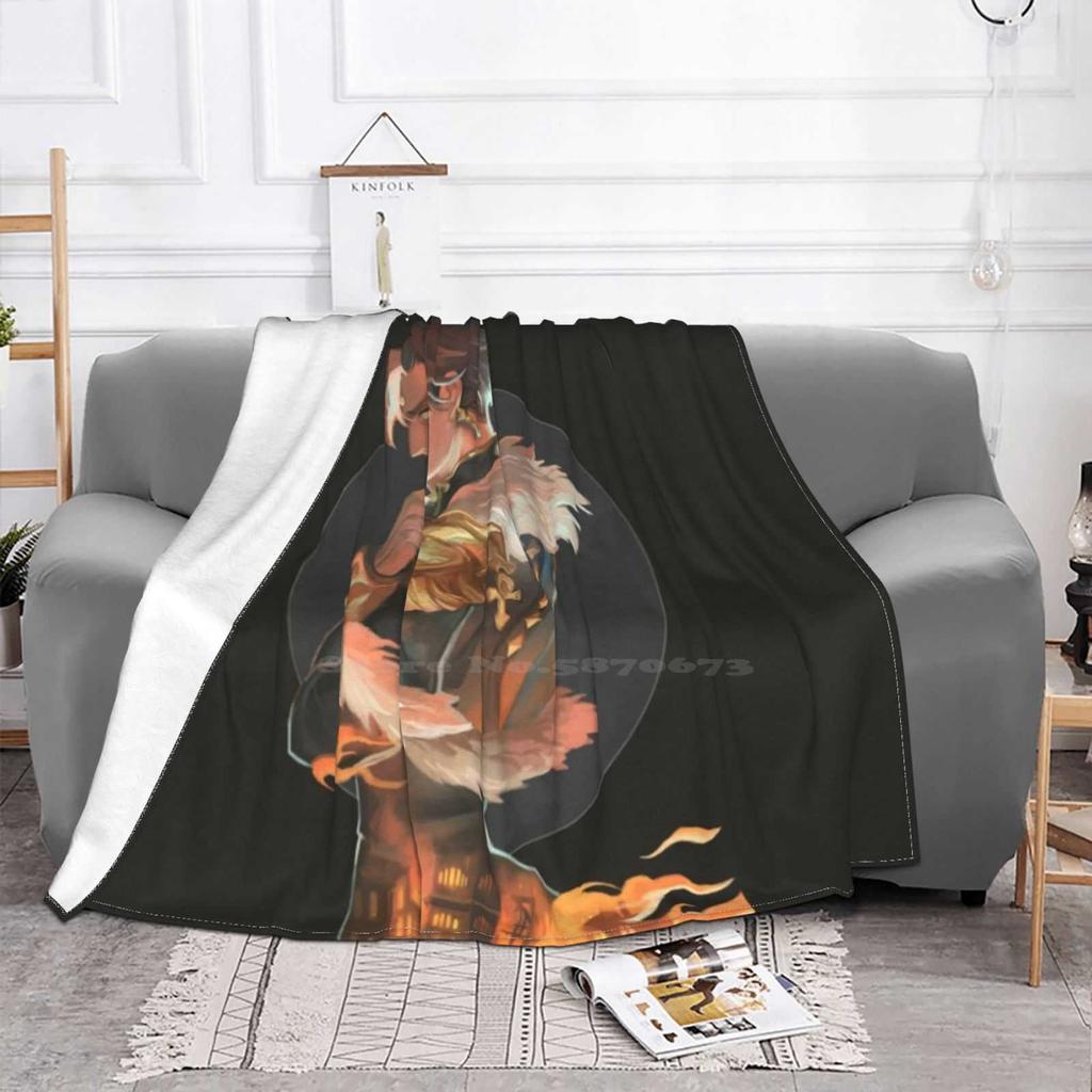 Emet-Selch-Angel Of Truth Four Seasons Comfortable Warm Soft Blanket Emet Selch Ffxiv Shadowbringers Ff14 Final Fantasy Xiv