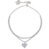 Multi-Layer Love Waist Chain Fashionable Water Drop Rhinestone Body Chain Accessories Chain Chain Decoration Multi-Circle Waist Belt