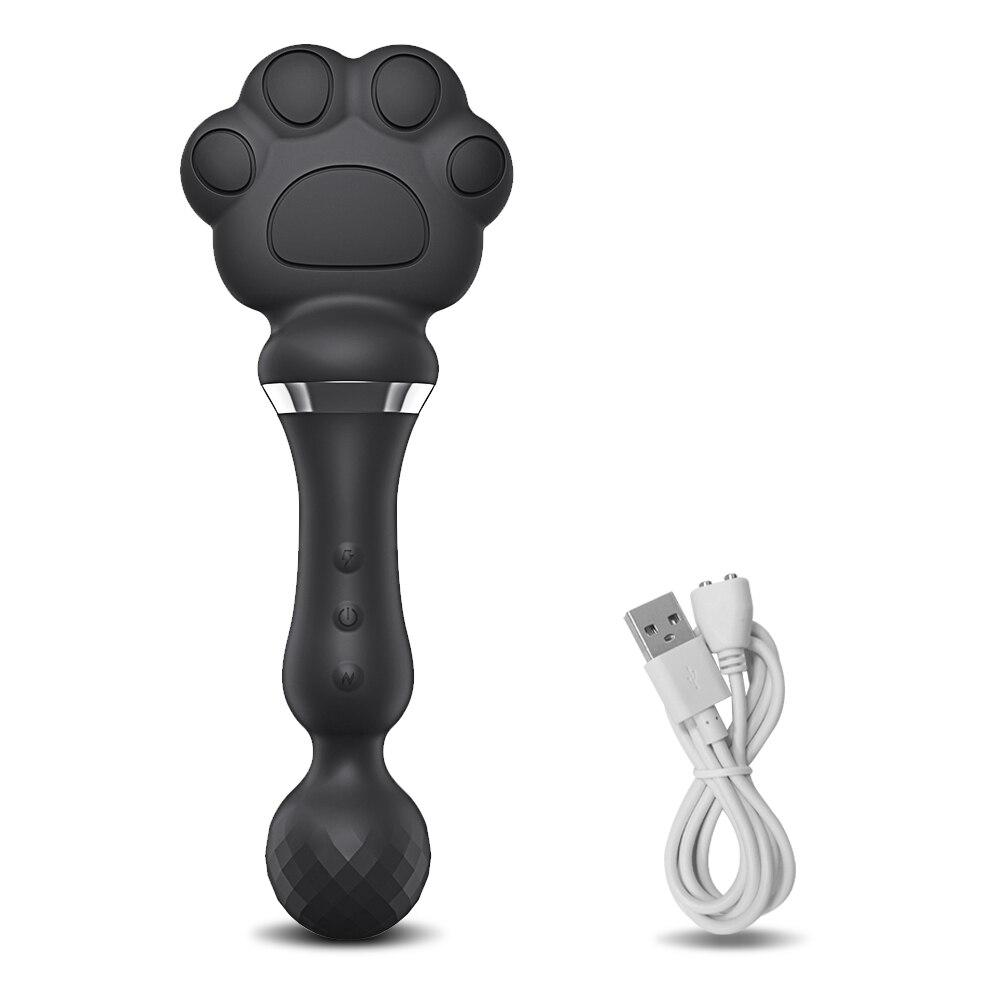 EMS Electric Shocker Vibrator AV Magic Wand Sex Toys for Women Clitoris Stimulator Dildos G-Spot Massager Goods for Adults 18