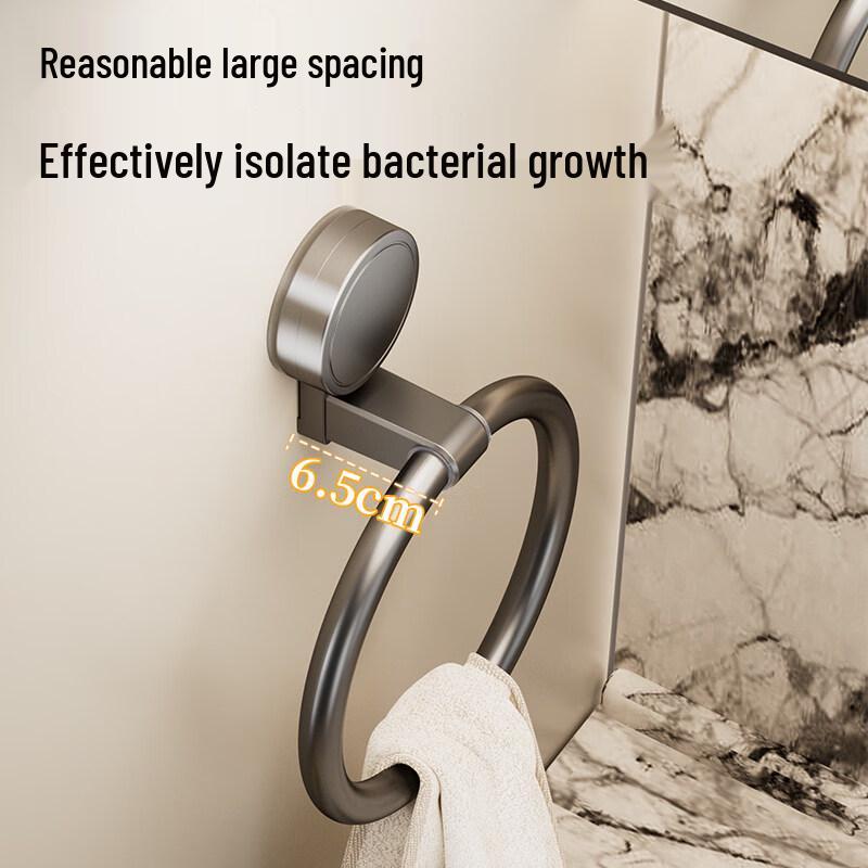 Yipan Pierścień na ręczniki z przyssawką bez wiercenia