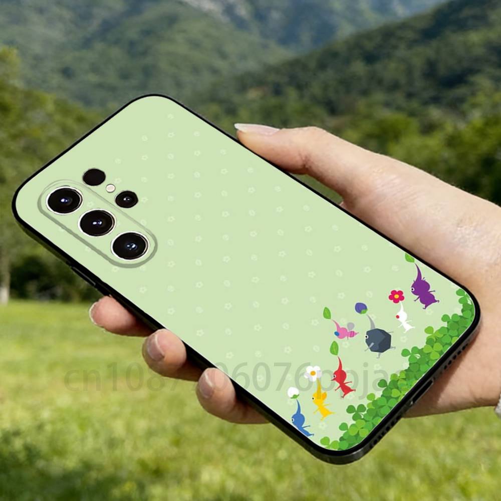 Pikmin Phone Case For Samsung GalaxyA53,51,72,73,31,30,42 Soft Silicone Phone Protective Case