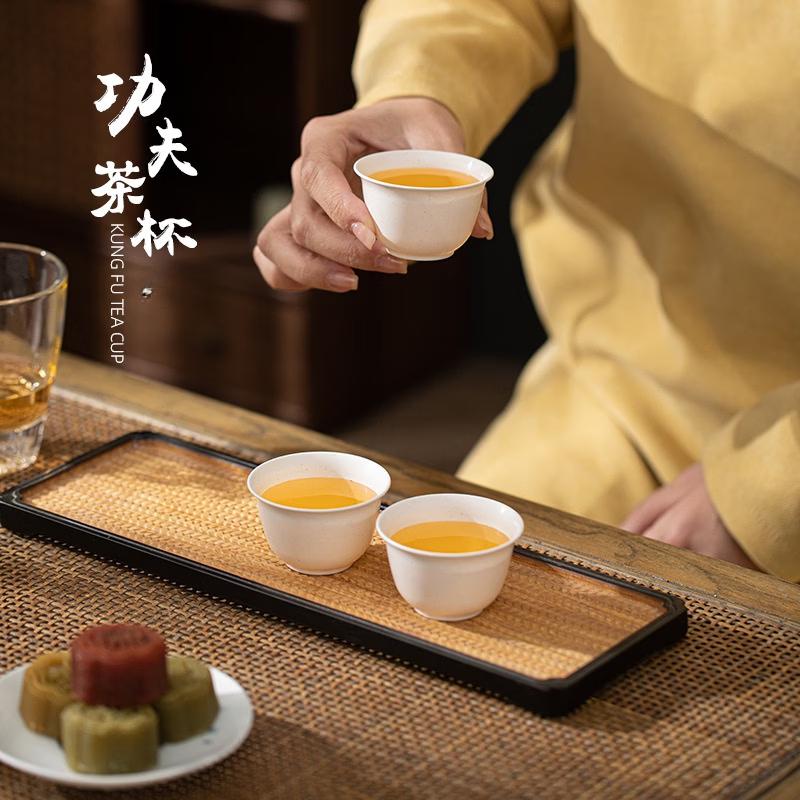 OIMG Disposable Glass Tea Cups