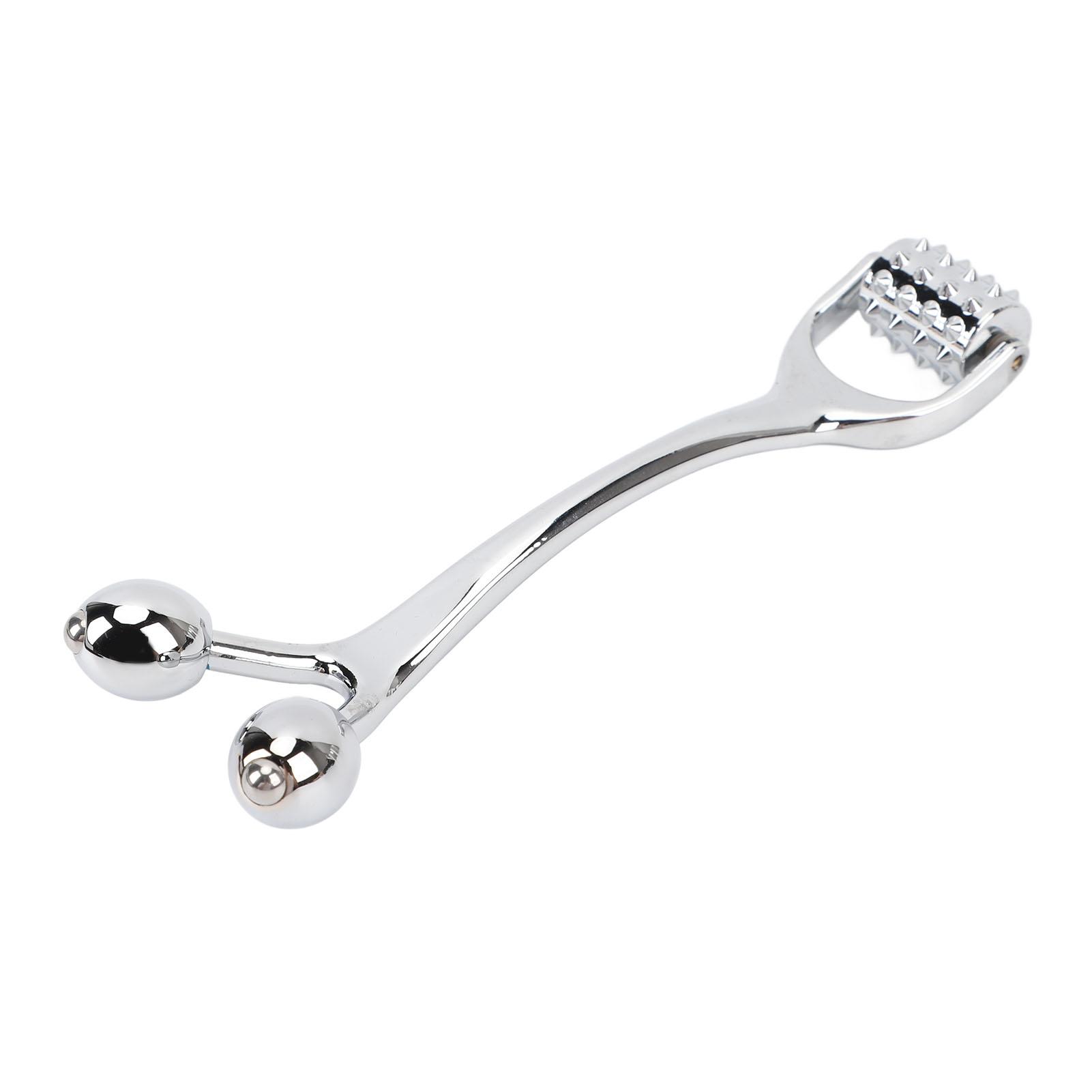 

Массажер для лица Ролик Цинковый сплав Массаж глубоких тканей Многофункциональный Удобный Акупунктура лица