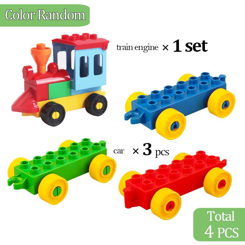 Big Blocks Bulk Building Bricks Set for Kids Toddlers 186piece Creative Gifts for Girls Boys Compatible Duplo Animal Toys