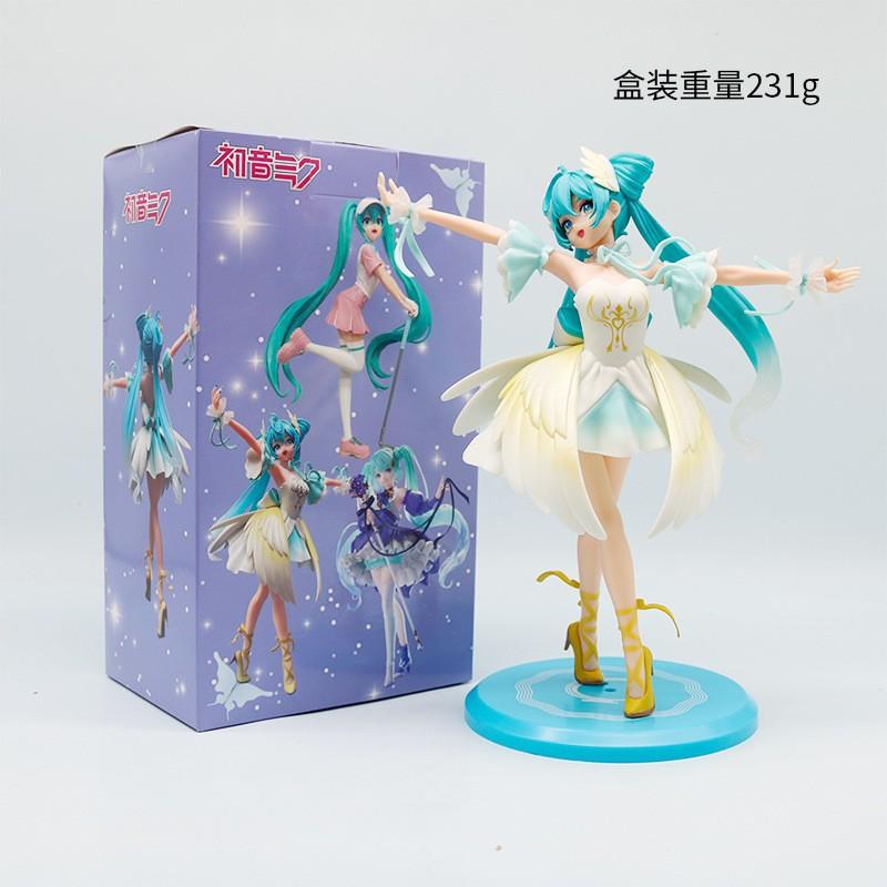 Cute Girl Hatsune Miku Anime Character Fashionable Suitable For Desktop Decoration Ornaments Doll Christmas Gift Pvc Collectible