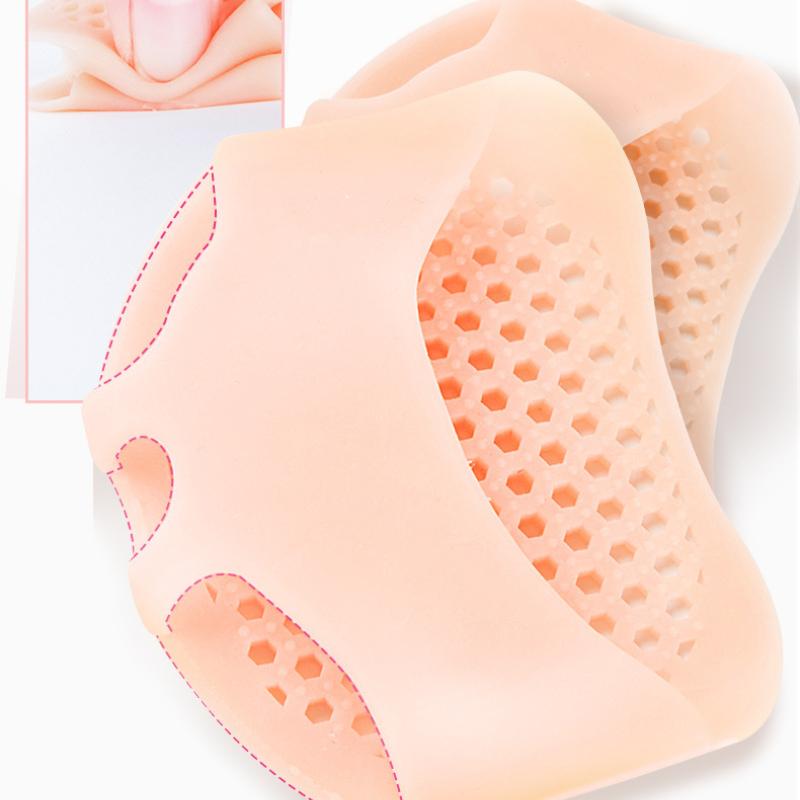 Silicone Breathable Forefoot Pad Summer Wonder Anti-pain Pad No Foot Fatigue