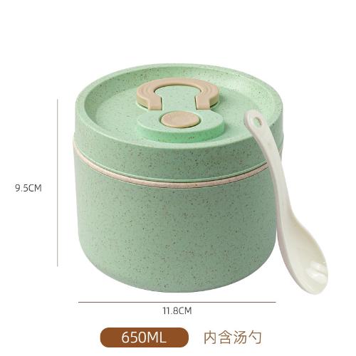1100ml Healthy Material Lunch Box Wheat Straw Japanese-style Bento Boxes Microwave Dinnerware Food Storage Container Meal Prep