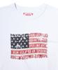 AECA Easy & Free Flag Long Sleeve-White