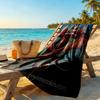 Gothic Style Beach Towel Super Soft Microfiber Quickdry Fabric Comfortable Lightweight Perfect for Traveling Yoga Camping and Swimming