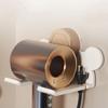 Reusable Hair Dryer Rack Punch Free Bathroom Shelf Practical Suction Cup Hair Dryer Holder  Toilet