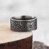 Thanksgiving Stainless Steel Family Engraving Rings - Parent-Child Gift