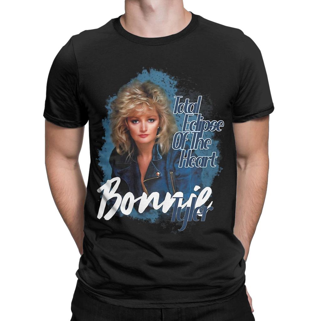 Music Bonnie Tyler TShirt Men Women Vintage Cotton Tees O Neck Short Sleeve T Shirt Plus Size Clothes