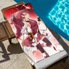 P-Puella ANIME M-Magi Towel Large Quick-Drying M-Magica Microfiber Soft Beach Towel for Travel Fitness Sauna Bathing Camping
