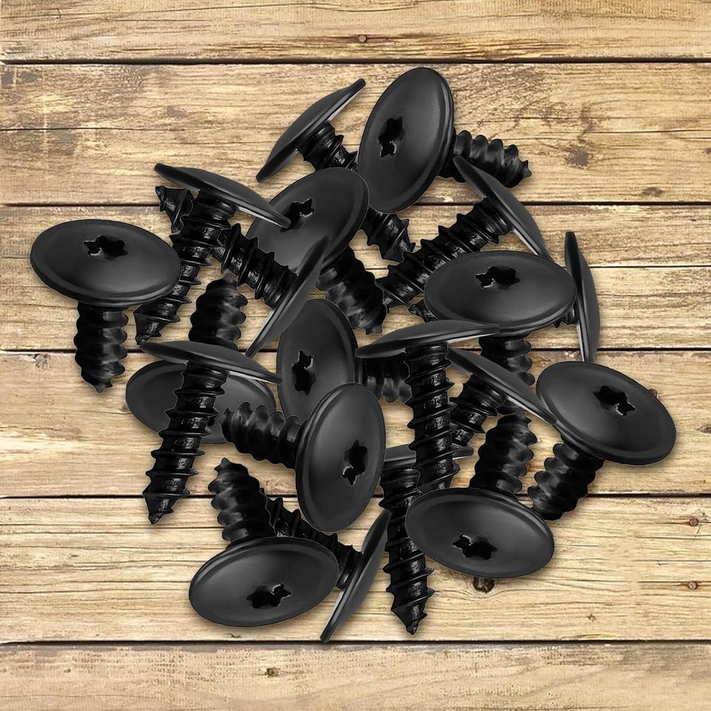 20Pcs Screw Bolt Retainer,Auto Car Body Engine Cover Torx Screws Fender Liner Clips Wheel Arch Inner Hexagon Liner Splash Shield Guard for Bumper
