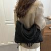 Bolsa de Palha Tecida Bolsa Feminina Bolsas de Ombro de Couro Moda Bolsas Tote de Grande Capacidade Bolsas Transversais Bolsas de Mensageiro de Viagem