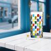 Yousheng Colorful Hand-Painted Whisky Glasses Gothic Rock Style Wine Glass Dazzling Colored Soda Lime Glassware