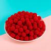 50Pcs/Pack Multicolored Polyester Wool Pom Poms Balls Diy Handmade Jewelry Accessories