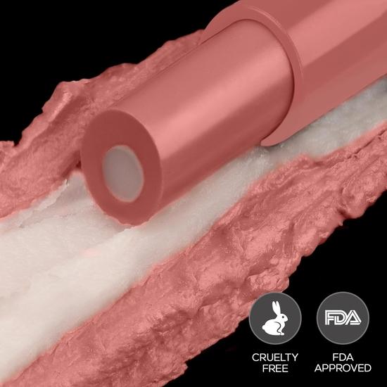 RENEE Lip Fix 3 In 1 Tinted Lip Balm 02 Nutmeg 1.6 Gm, Heals Lightens & Nourishes | Dual Core Care Enriched with Vitamin E & Chapped Dry Lips