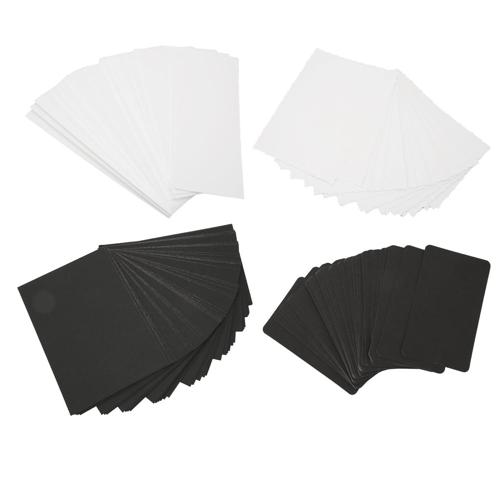 100 stücke Karton Mehrzweck Dicken Stilvolle Einfache Karton Papier für Postkarten Party Einladung