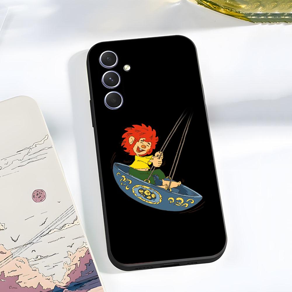 

M-Meister E-Eder Und Sein P-Pumuckl Phone Case For Samsung A56 A36 A26 A16 A15 A25 A35 A55 A14 A34 A24 A54 Black Soft Shell Samsung A22 5G