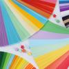 Relief Home Decor Candy Colors DIY Crafts Mix-Color Origami Scrapbooking Paper Strips Folding Star