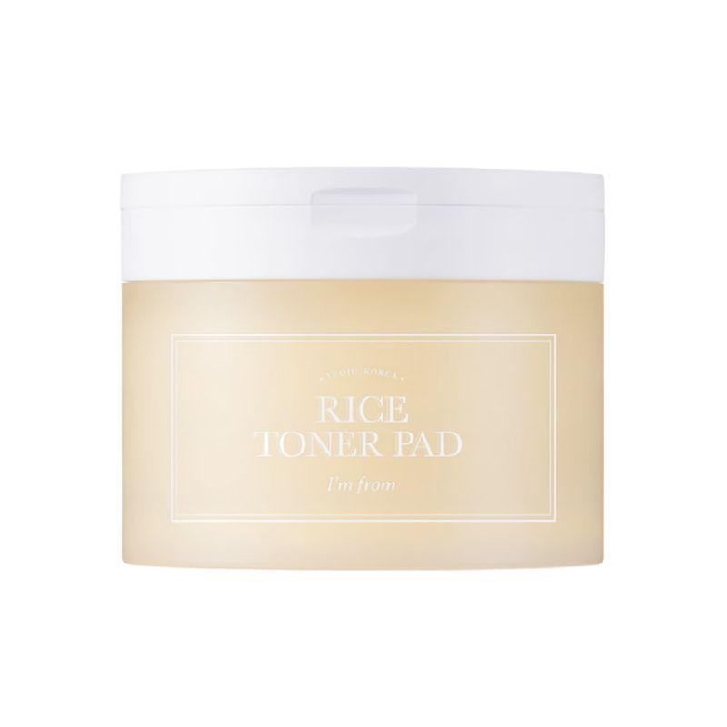 [I m from] Rice Toner Pad 60ea (140ml) – Brightening & Hydrating Triple-Layer Pad 60pads/ 140ml   x 1ea
