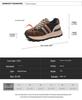 Golden Rabbit Women's Genuine Leather Height-Boosting Casual Sneakers 2024 - Breathable, Versatile Soft Sole Sports Shoes.