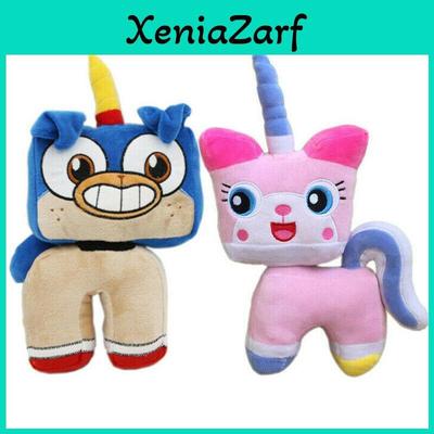 Soft And Cuddly 11.8in Cartoon Unikitty Plush Toy Unicorn Cat Dog Stuffed Doll