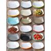 Imitation Porcelain Square Snack Plate