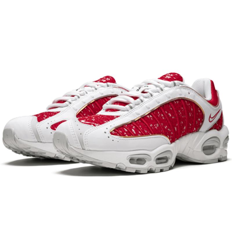Nike Air Max Tailwind 4 Supreme White Sneakers Casual Shoes AT3854-100