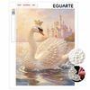 Swan Pearl Painting Handmade DIY 5D Creative Ornaments Living Room Home Decoration Painting