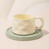 Changbaosen 300ml Ceramic Coffee Cup with Saucer