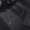 European & American Fashion Jewelry: Simple Cross Pendant Necklace