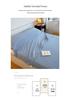 100% Cotton Dirt-Proof Duvet Cover & Sleeping Bag for Home or Travel, Available in Single/Double Size