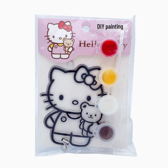 Sanrio DIY Cinnamoroll Resin Painting Pendant Kit