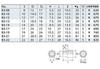 KTC Hex Socket Set B3-9P 9.5sq. 9-Piece (B3-08, 10, 12, 13, 14, 17, 19, 21, 22)