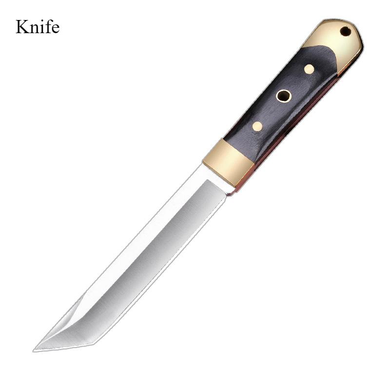 Ausbeinmesser BBQ Schneiden Fisch Obst Hackmesser Fleisch Gemüse Allzweckmesser Geschmiedete Klinge Küchenmesser Holzgriff Steakmesser