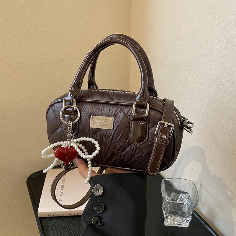 Premium Small Bag Women's New Fashion Diamond Handbag Pillow Bag Shoulder Messenger Bag