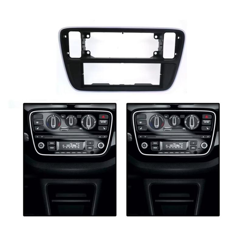 Single Din Fascia Adapter Car Stereo Radio ABS Frame 1 DIN Frame Installation Trim Panel Stereo Player Parts