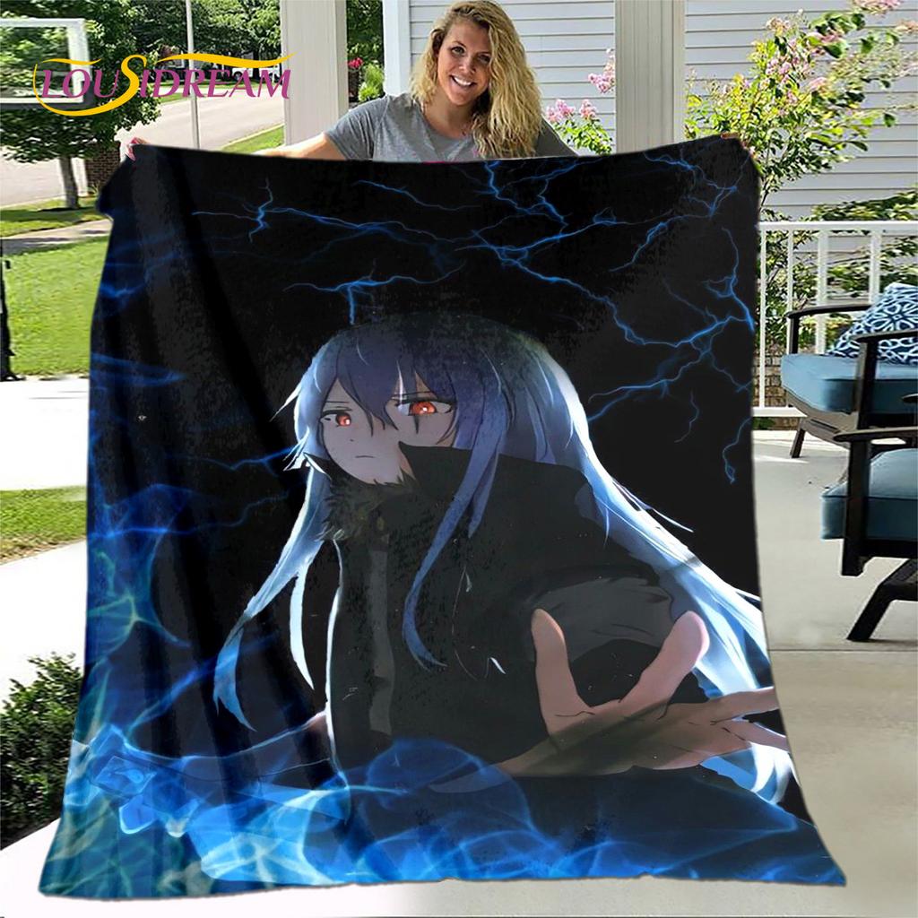 I Got Reincarnated As A Slime Anime Soft Plush Blanket,Flannel Blanket Throw Blanket for Living Room Bedroom Sofa Picnic Cover