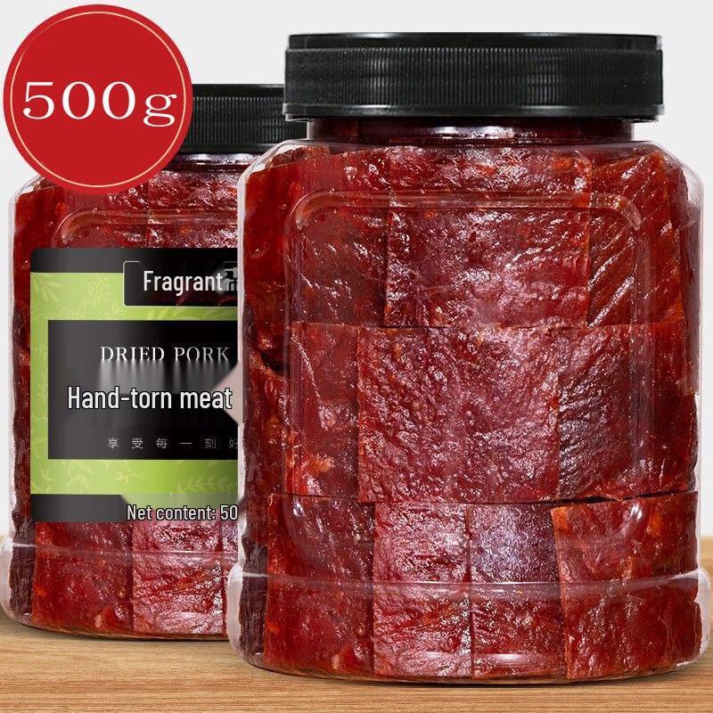 Nongxiangsen Shredded Pork Jerky - Honey Glazed 500g