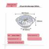 ZISIZ Aluminum Foil BBQ Pot