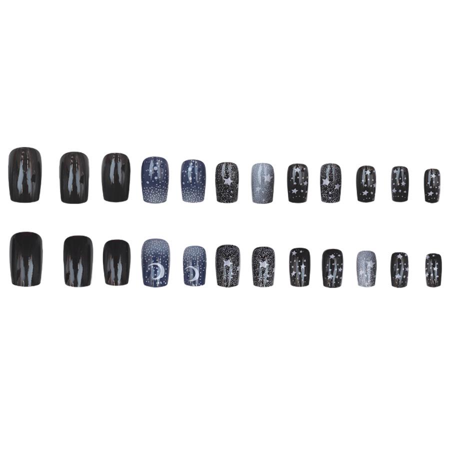 Celestial Moon & Star Nail Set