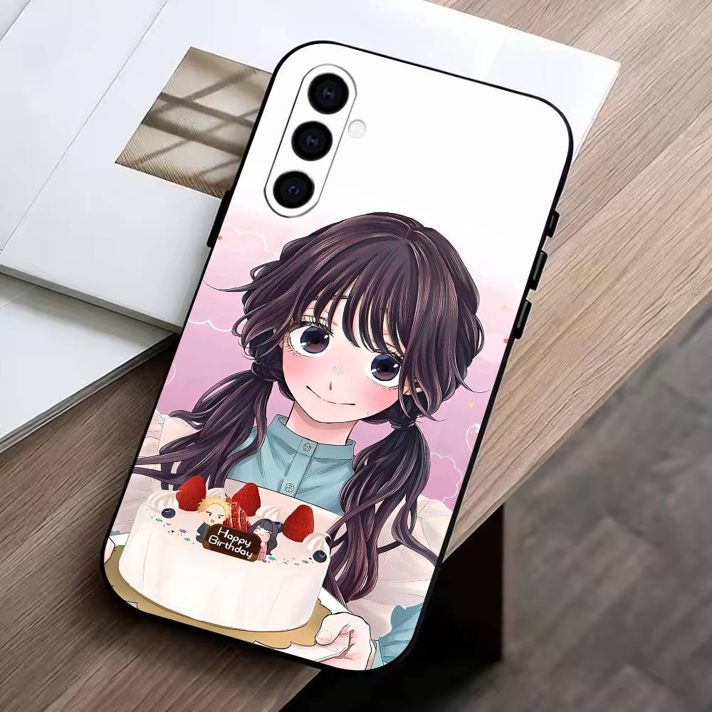 Kaoruko W-Waguri  Phone Case For Samsung Galaxy A73,A72,A71,A70,A53,A52,A51,Others Soft Black Cover