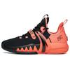 New GH2 Basketball Shoes Men Low Top Black/Orange 112131103-3